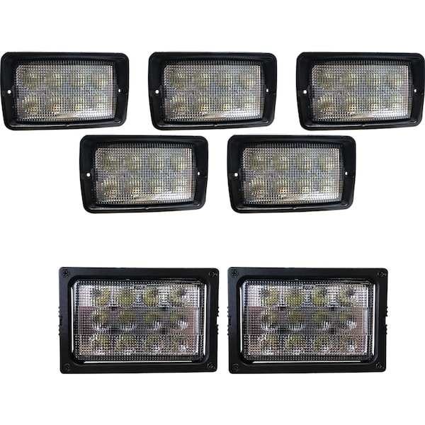 Tiger Lights 12V Upper Cab LED Light Kit For MacDon M105 Flood/Spot Combo Off-Road Light MacDonKit-1 - main